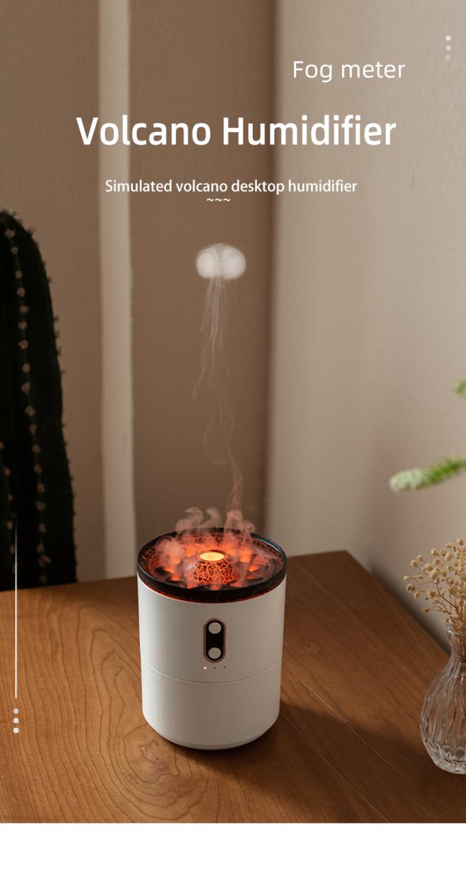 Hot Sale JellyFish núi lửa ẩm ướt Mini Portable Spray núi lửa hình dạng siêu âm ẩm ướt JellyFish ẩm ướt 2