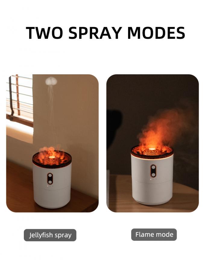 Hot Sale JellyFish núi lửa ẩm ướt Mini Portable Spray núi lửa hình dạng siêu âm ẩm ướt JellyFish ẩm ướt 5