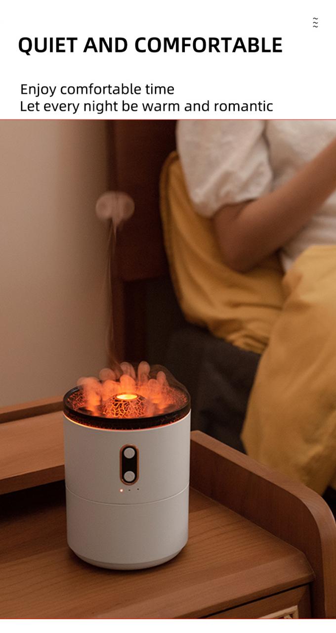 Hot Sale JellyFish núi lửa ẩm ướt Mini Portable Spray núi lửa hình dạng siêu âm ẩm ướt JellyFish ẩm ướt 8