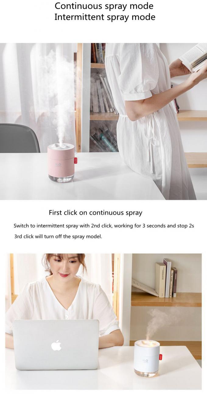 Homefish OEM Luftbefeuchter 500ml Capacity Tank Water Pure Mist Humidifiers Air Portable Desktop H20 13