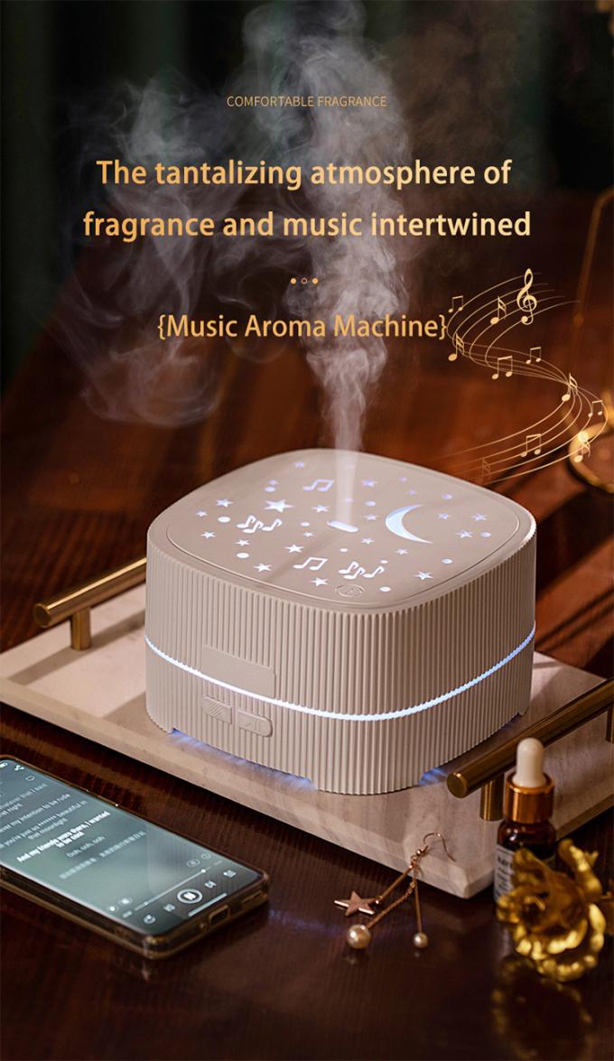 Nhạc Bluetooth gia đình Máy thơm bể nước lớn Máy làm việc phong cách hiện đại Máy thơm trị liệu với ánh sáng bầu không khí mờ 2