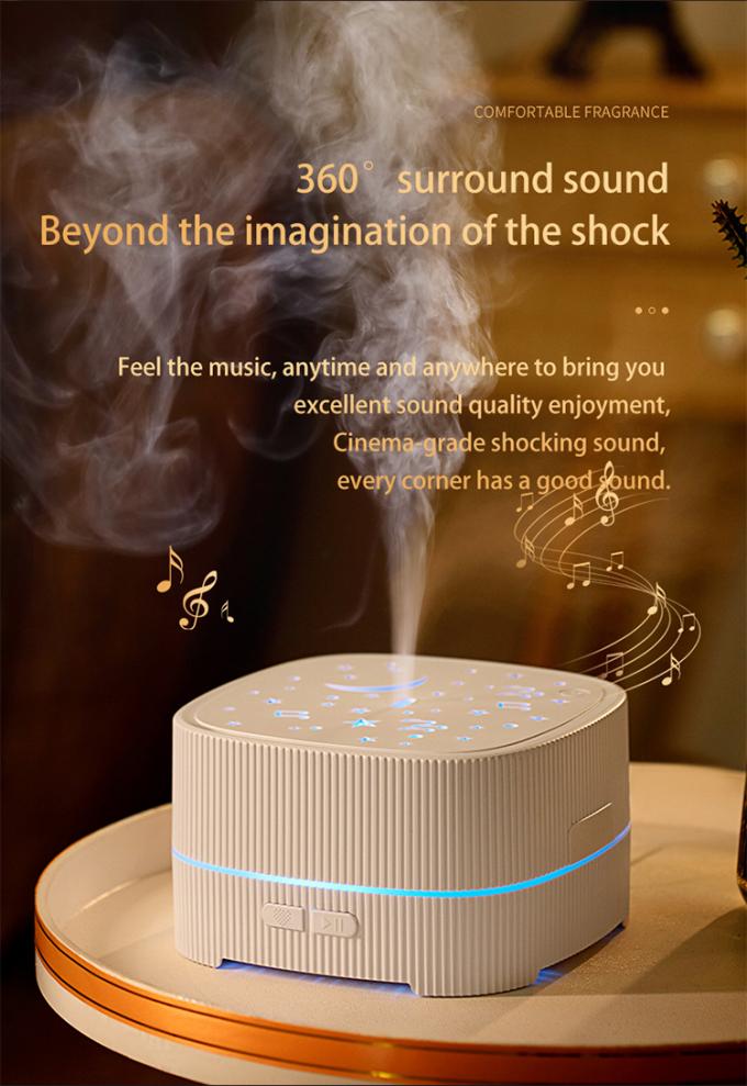 Nhạc Bluetooth gia đình Máy thơm bể nước lớn Máy làm việc phong cách hiện đại Máy thơm trị liệu với ánh sáng bầu không khí mờ 4
