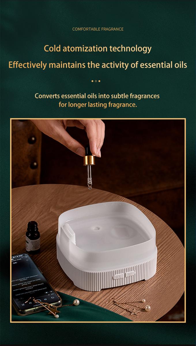 Nhạc Bluetooth gia đình Máy thơm bể nước lớn Máy làm việc phong cách hiện đại Máy thơm trị liệu với ánh sáng bầu không khí mờ 5