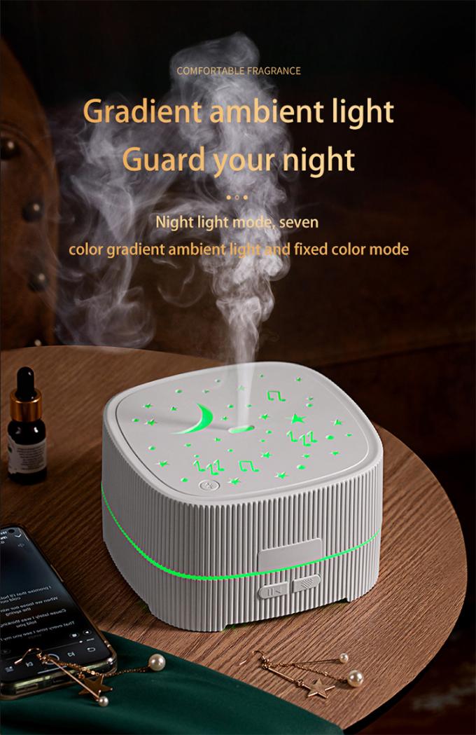 Nhạc Bluetooth gia đình Máy thơm bể nước lớn Máy làm việc phong cách hiện đại Máy thơm trị liệu với ánh sáng bầu không khí mờ 7