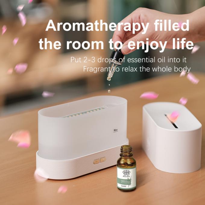 Homefish DropShipping Ngọn lửa Smart Humidifier Aroma Diffuser 2023 Air Humidifier Essential Oil Ngọn lửa mô phỏng siêu âm 1