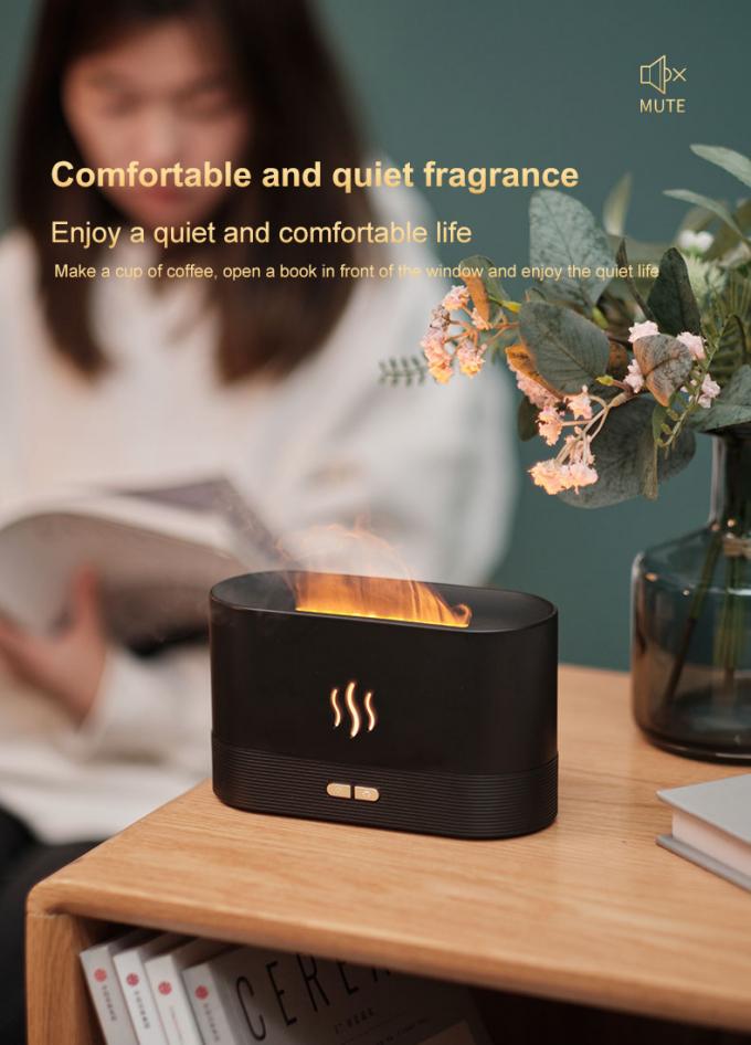 Homefish DropShipping Ngọn lửa Smart Humidifier Aroma Diffuser 2023 Air Humidifier Essential Oil Ngọn lửa mô phỏng siêu âm 8