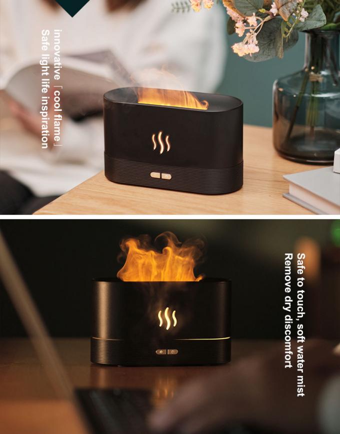 Homefish DropShipping Ngọn lửa Smart Humidifier Aroma Diffuser 2023 Air Humidifier Essential Oil Ngọn lửa mô phỏng siêu âm 6