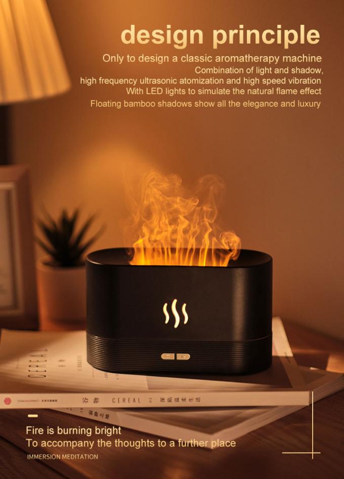 Homefish DropShipping Ngọn lửa Smart Humidifier Aroma Diffuser 2023 Air Humidifier Essential Oil Ngọn lửa mô phỏng siêu âm 7