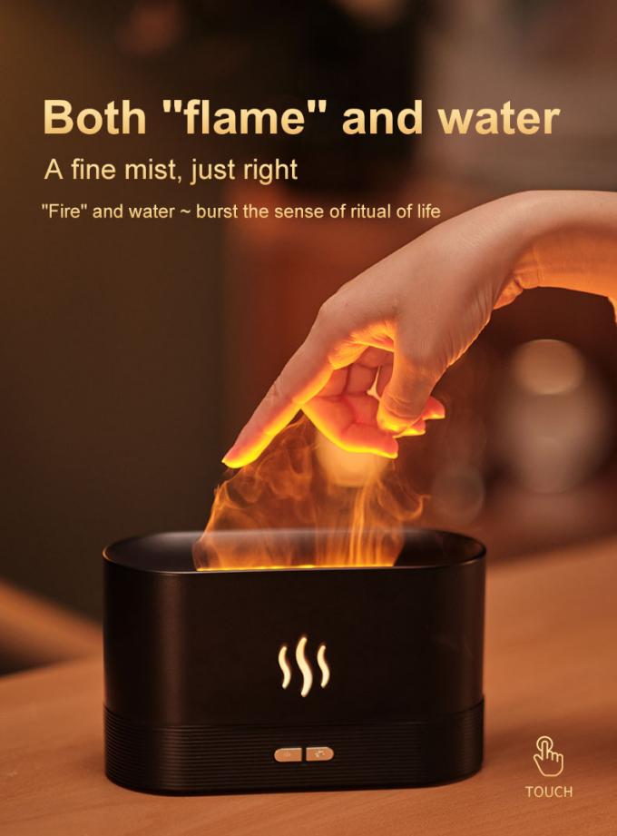 Homefish DropShipping Ngọn lửa Smart Humidifier Aroma Diffuser 2023 Air Humidifier Essential Oil Ngọn lửa mô phỏng siêu âm 10