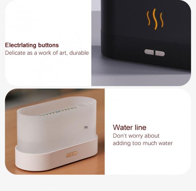 Homefish DropShipping Ngọn lửa Smart Humidifier Aroma Diffuser 2023 Air Humidifier Essential Oil Ngọn lửa mô phỏng siêu âm 14