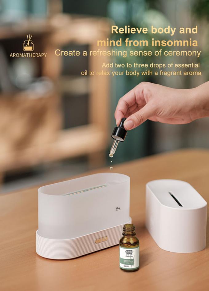 Homefish DropShipping Ngọn lửa Smart Humidifier Aroma Diffuser 2023 Air Humidifier Essential Oil Ngọn lửa mô phỏng siêu âm 9