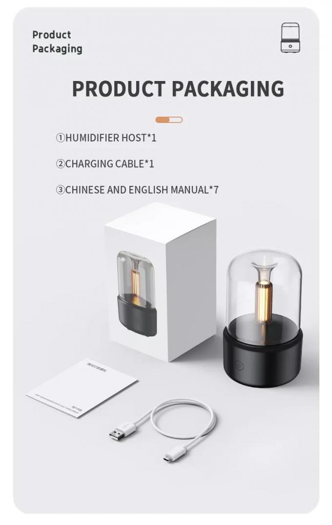 Máy tạo sương mù xịt H2o Máy tạo sương mù Máy khuếch đại mùi hương Dầu thiết yếu Máy gia vị không khí xe hơi Máy gia vị không khí nhỏ Mô phỏng bầu khí quyển Máy gia vị ánh sáng nến 12
