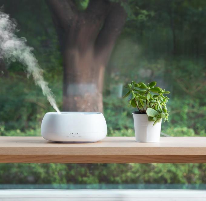 Homefish Smart Aroma Diffuser Oil Máy khuếch đại tùy chỉnh Máy khuếch đại siêu âm Điện 500ml Diffuser hương thơm 1