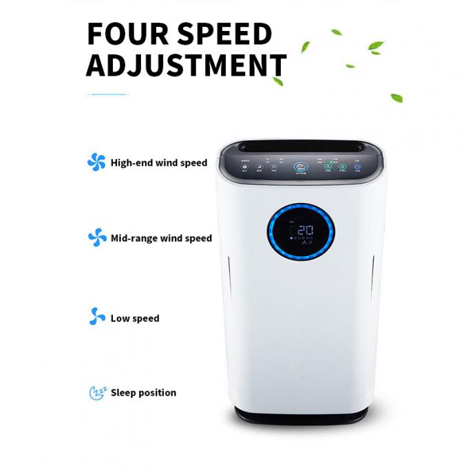 Bộ lọc carbon hoạt động gia đình Máy lọc không khí bao phủ lớn Máy lọc không khí nhiều bộ lọc Máy lọc không khí bốn tốc độ 5