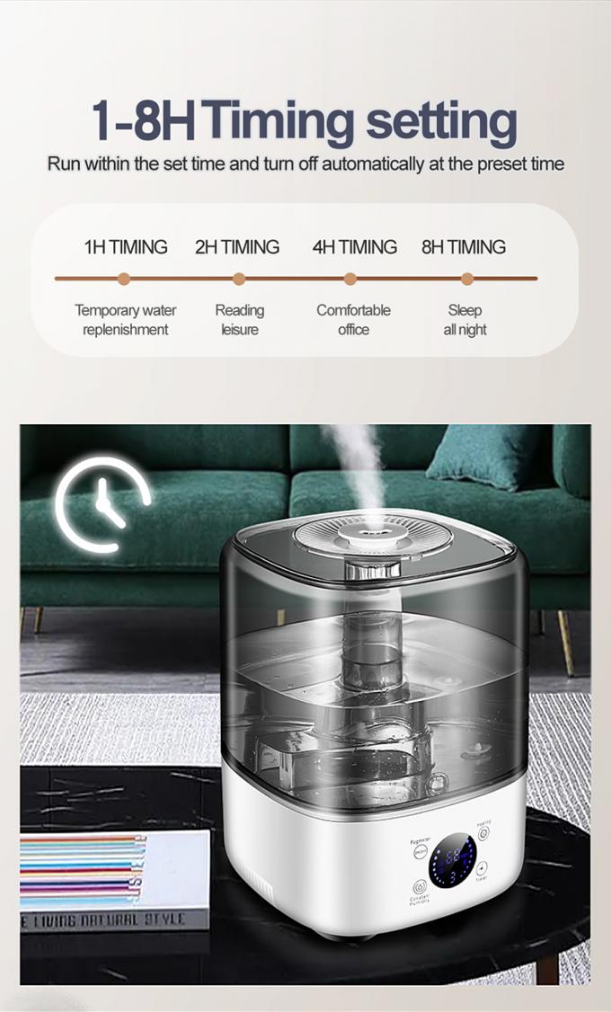 HOMEFISH BPA miễn phí 5L ẩm ướt dung lượng lớn với đèn UV khử trùng đèn điện 6