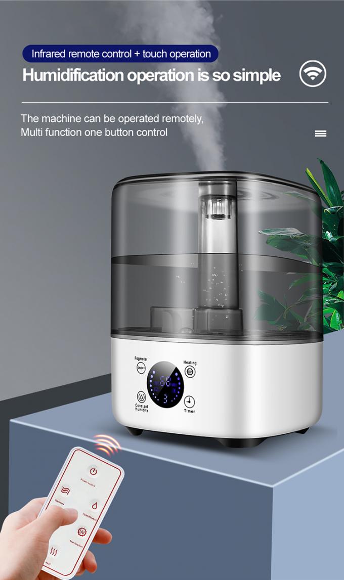 HOMEFISH BPA miễn phí 5L ẩm ướt dung lượng lớn với đèn UV khử trùng đèn điện 7