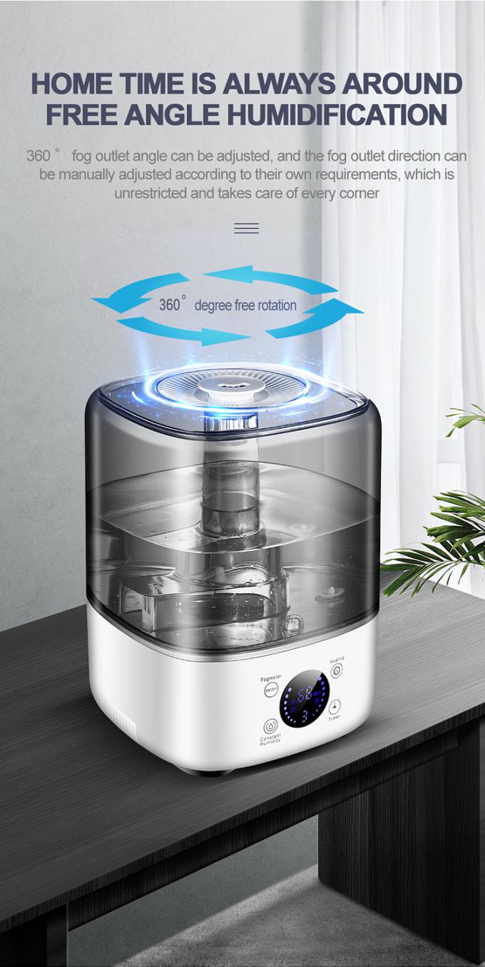 HOMEFISH BPA miễn phí 5L ẩm ướt dung lượng lớn với đèn UV khử trùng đèn điện 12