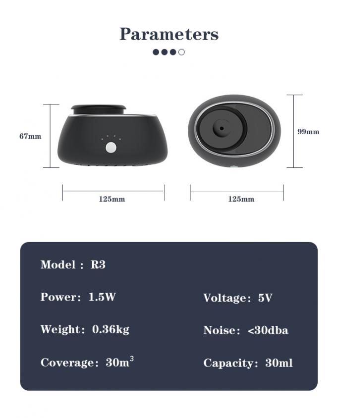 HOMEFISH 5V Máy truyền nước hoa điện Wifi điều khiển từ xa 2