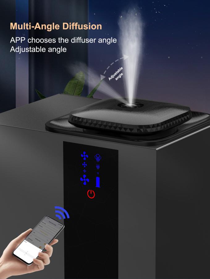 Máy khuếch tán mùi dầu thông minh 800ml: Tăng cường không gian của bạn với kiểm soát ứng dụng Wifi và khuếch tán tinh dầu tinh khiết không nước cho HVAC 5