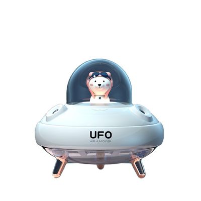 HOMEFISH Mini Ultrasonic Evaporative Steam USB Sạc thông minh Động dụng nhỏ trang trí Cool Mist 2021 ẩm ướt UFO sạc lại