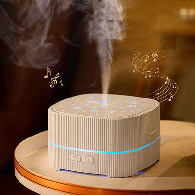 HOMEFISH Nhạc Bluetooth đèn LED Diffuser dầu thiết yếu Diffuser hương thơm ẩm ẩm 500ml