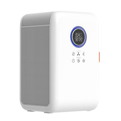 Giá tốt HOMEFISH ABS Smart Portable Desktop Air Purifier với độ ẩm trực tuyến