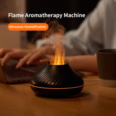 HOMEFISH phòng nhỏ khử ẩm Lửa hiệu ứng ánh sáng PP thân máy dầu thiết yếu Máy thơm trị liệu cho làm ẩm