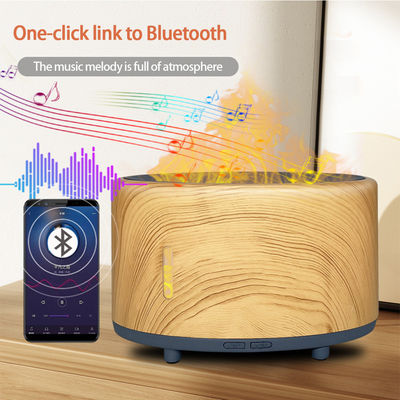 Giá tốt Thuốc làm ẩm ngọn lửa yên tĩnh Bluetooth Remote LED Aromatherapy Tùy chỉnh 150ml trực tuyến