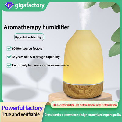 Giá tốt Homefish Humidifier Bảy màu ánh sáng siêu âm Máy điều trị hương thơm Máy phun sương mù lớn trực tuyến