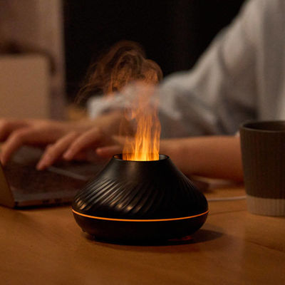 Giá tốt Máy pha trộn dầu thơm bán nóng Máy pha trộn dầu thơm USB Máy gia ẩm nước hoa Máy pha trộn hương thơm Máy pha trộn dầu thiết yếu với 7 đèn màu sắc cho nhà trực tuyến