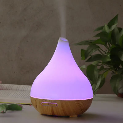 Giá tốt 400ml Capacity Mini Aroma Oil Diffuser Máy điều trị hương liệu bằng gỗ Máy điều khiển từ xa âm thầm Diffuser hương liệu với đèn LED trực tuyến